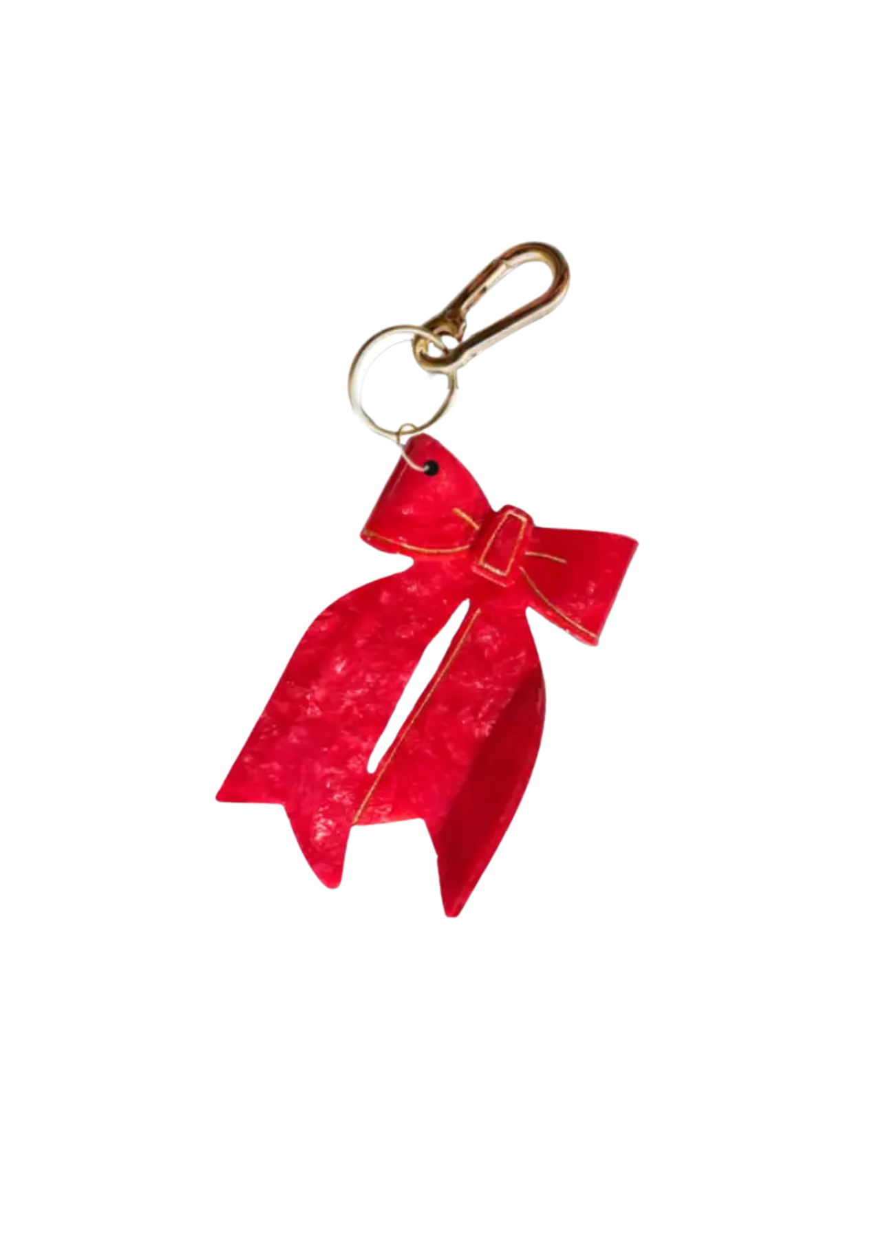 Solar Eclipse Brelok Hand-Painted Bow