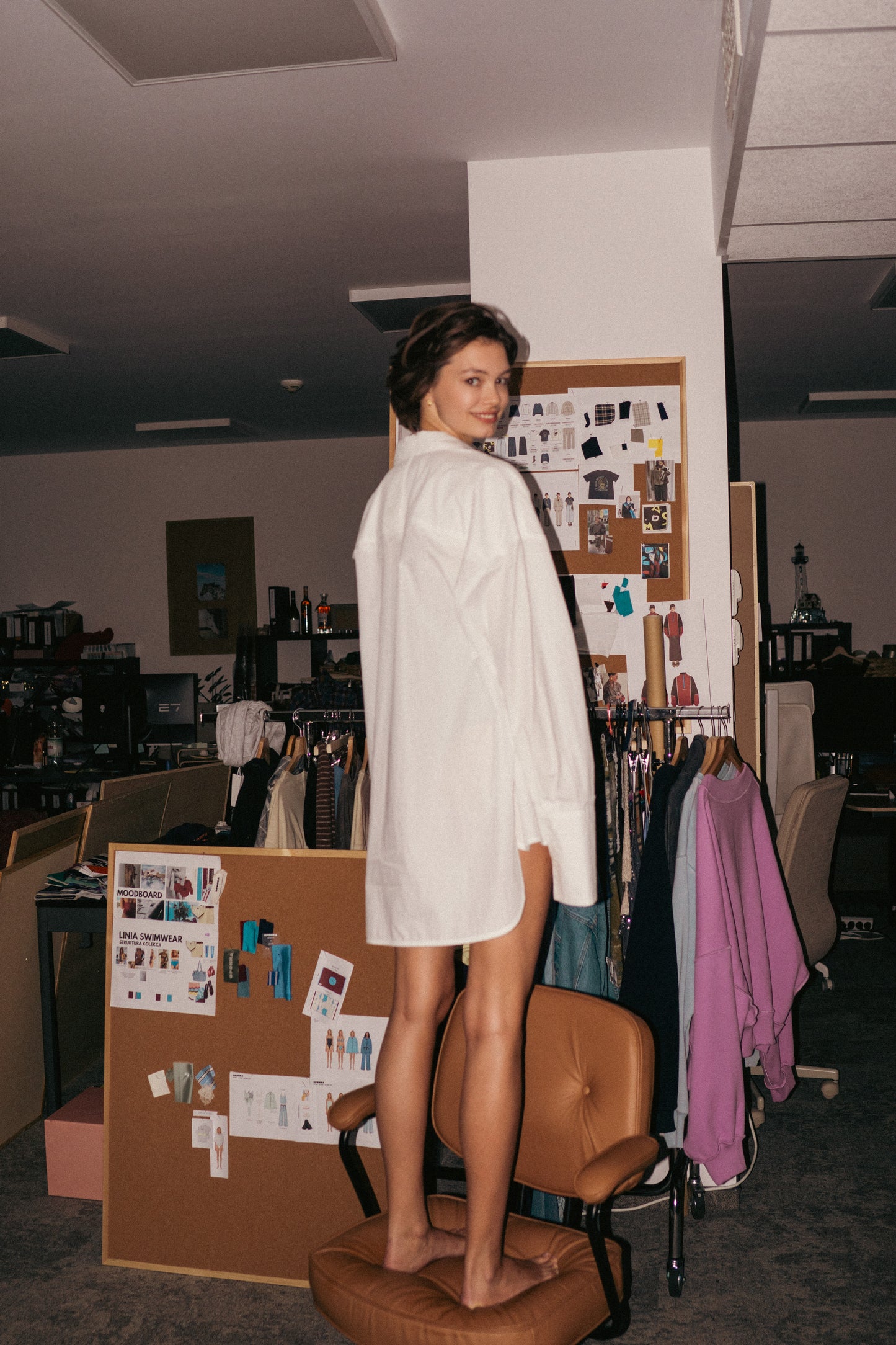 Koszula Lampart Off-White