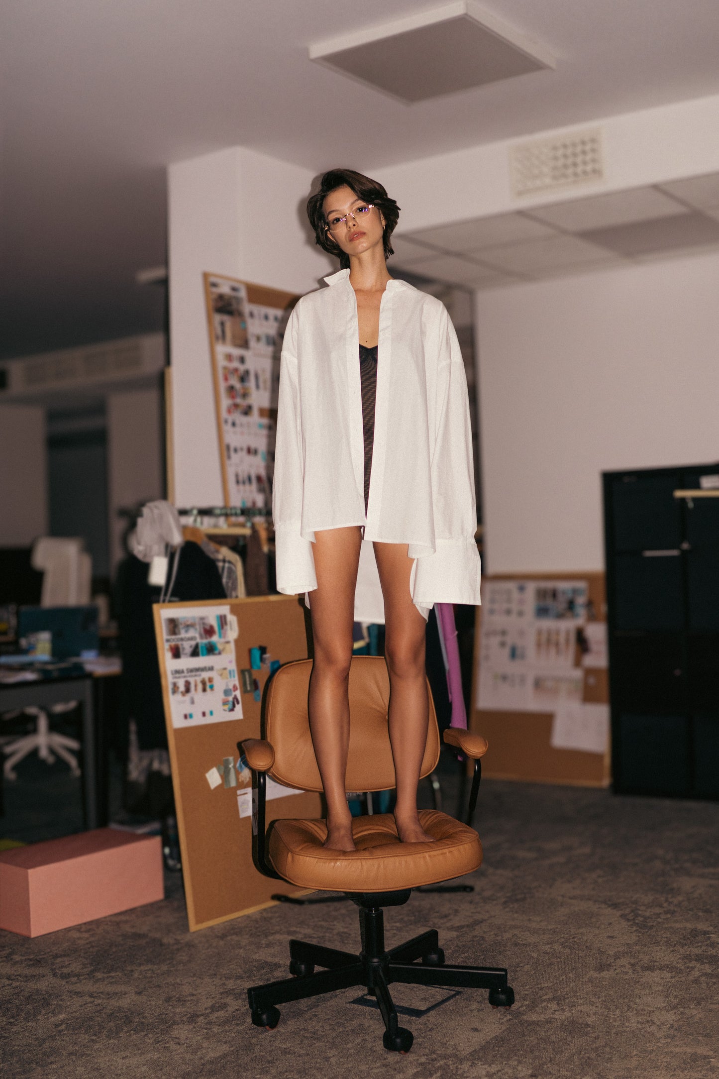 Koszula Lampart Off-White