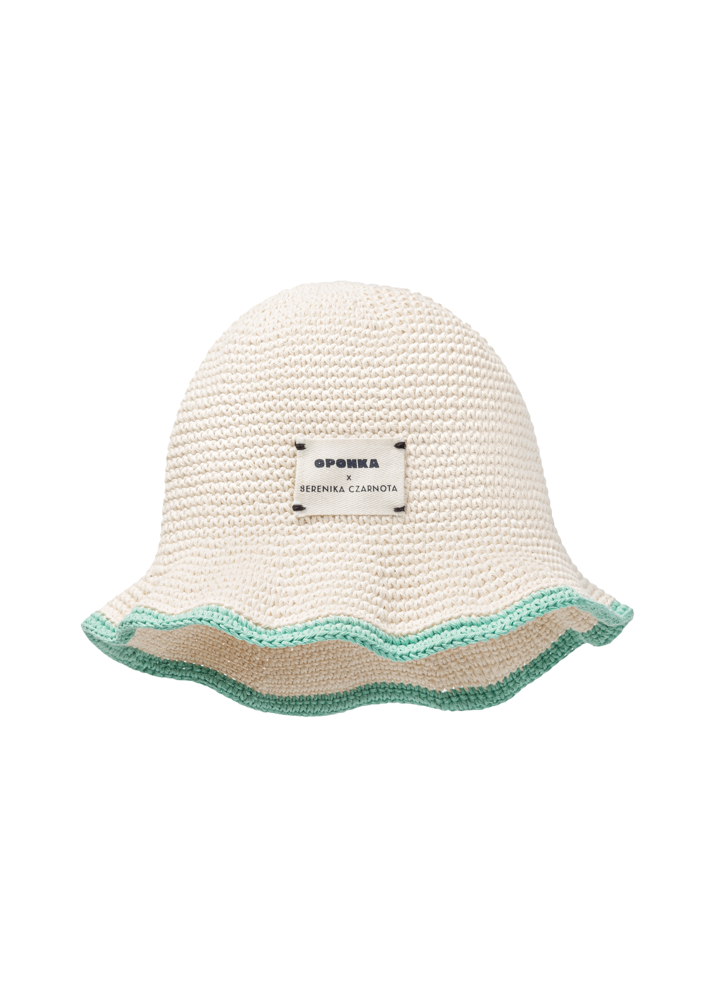 Ooponka x Berenika Czarnota Bucket Śmietankowo-Pistacjowy