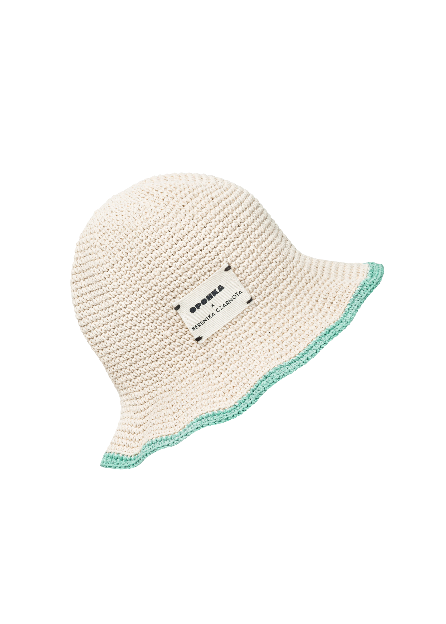 Ooponka x Berenika Czarnota Bucket Śmietankowo-Pistacjowy