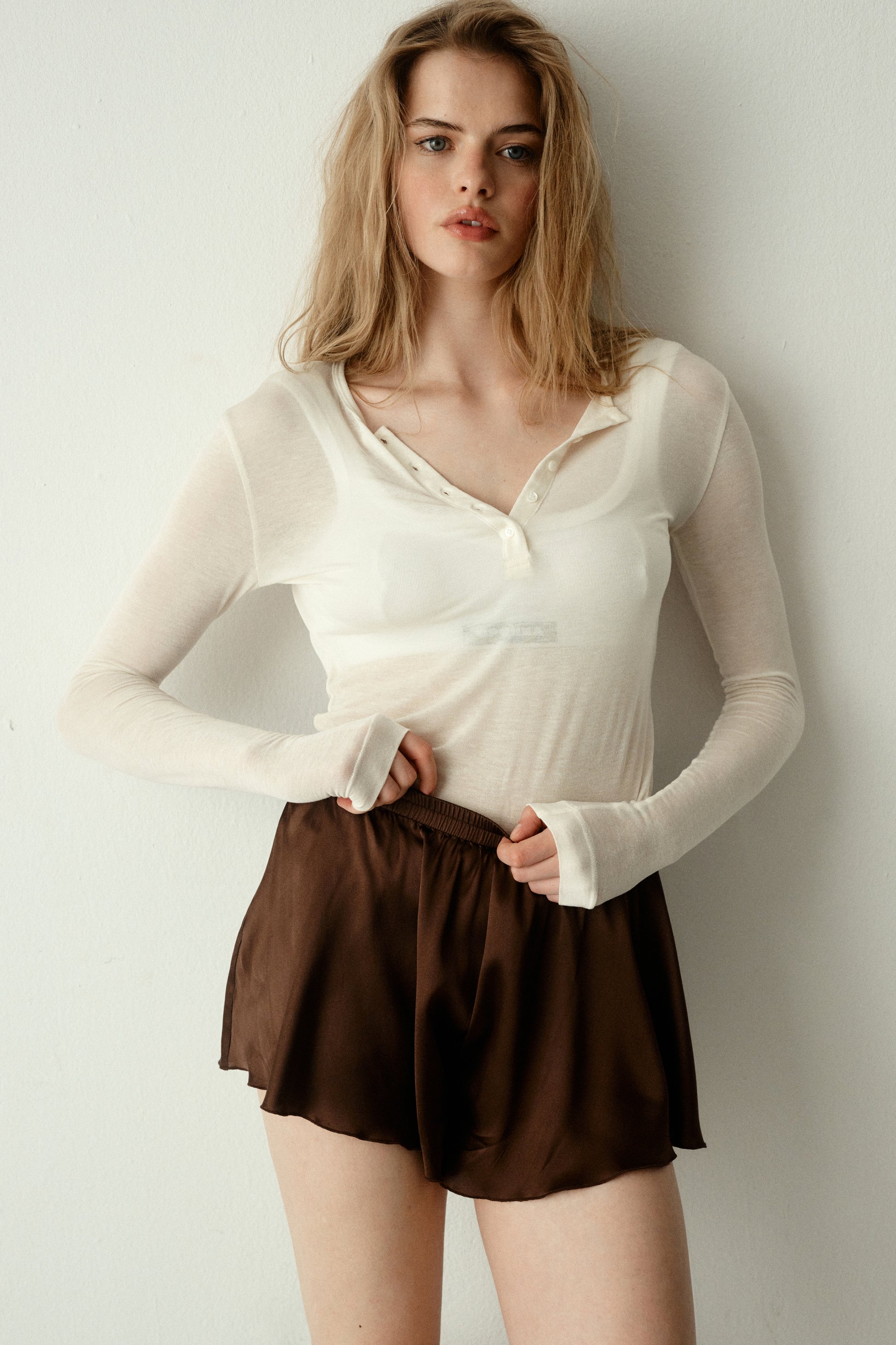 Szorty Iskra Czekoladowy