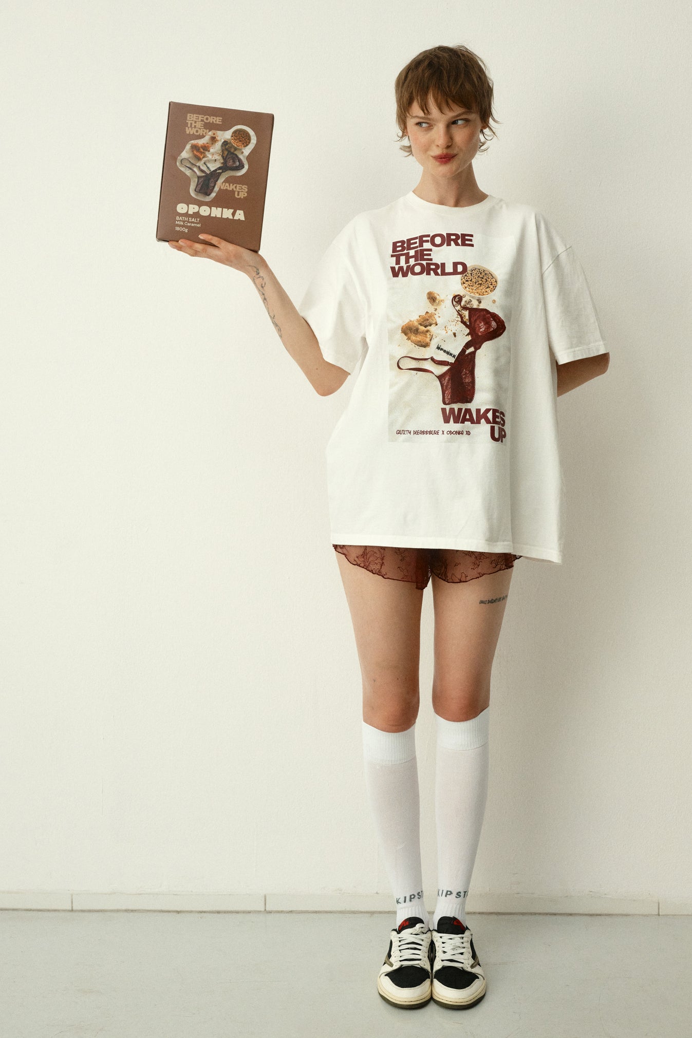 T-shirt Cisza Off-White