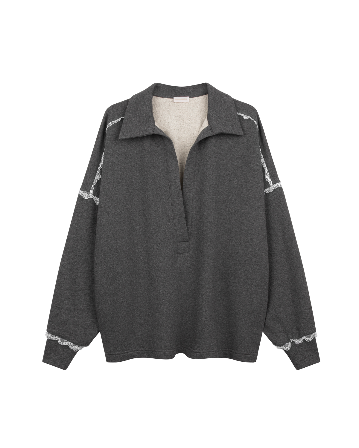 Bluza Liona Ciemny Szary Melanż