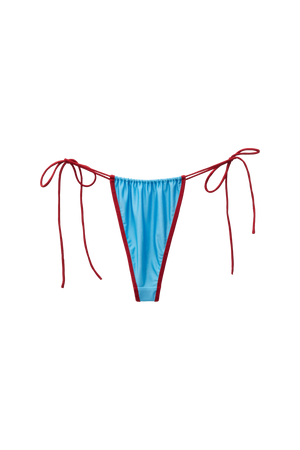 Dół od bikini Pisces Niebieski
