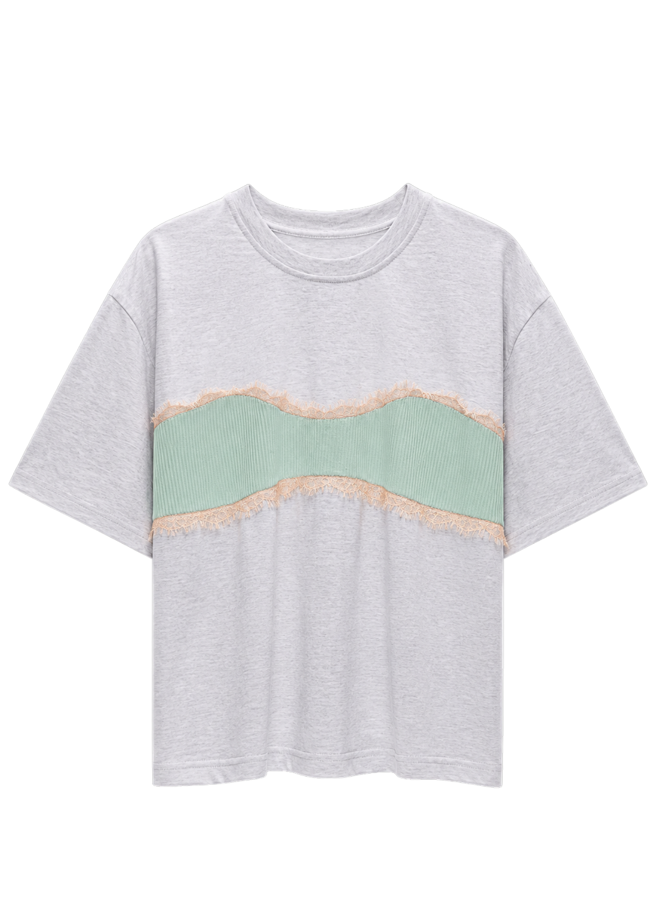 T-shirt Rytm Szary