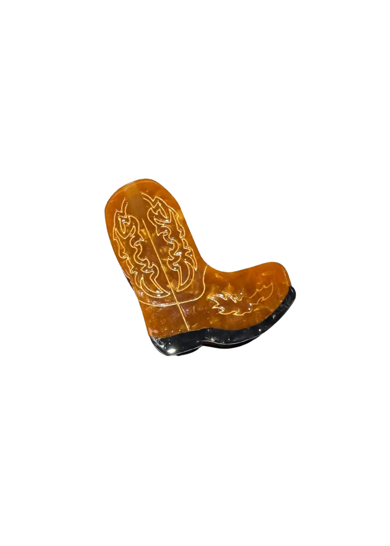Solar eclipse klamra Western Cowboy Boot