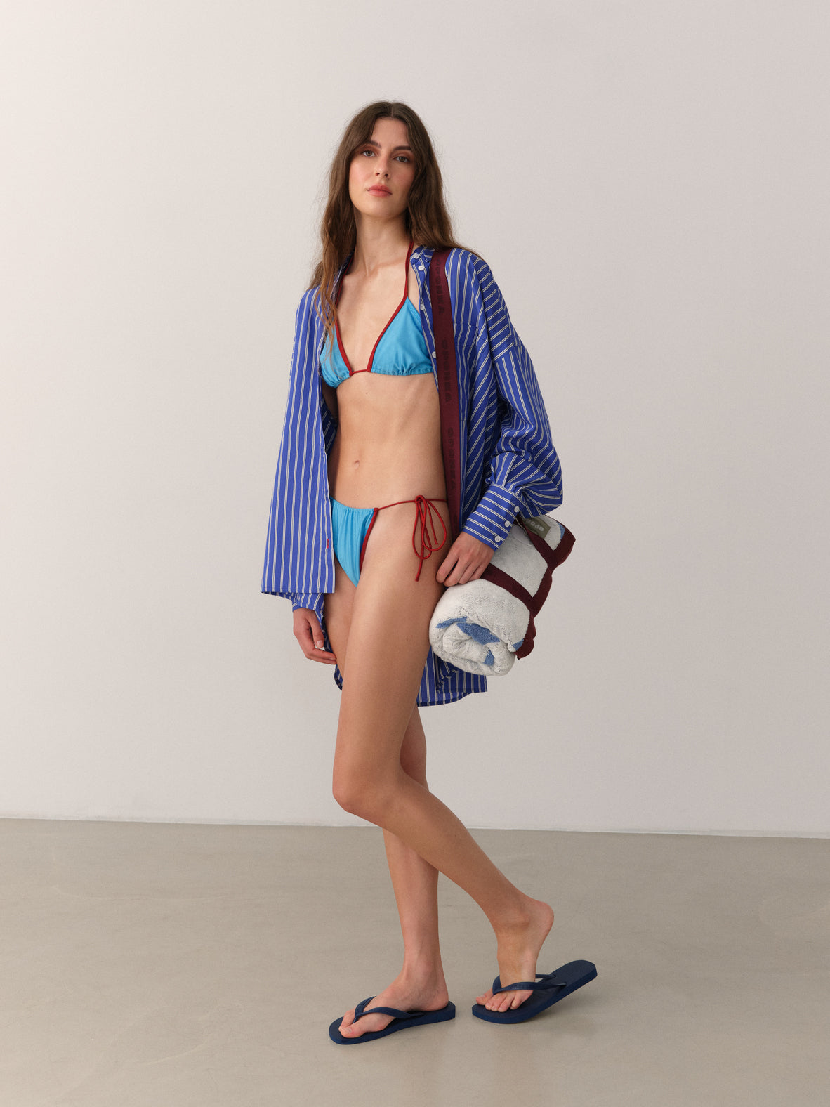 Góra od bikini Ventus Niebieski