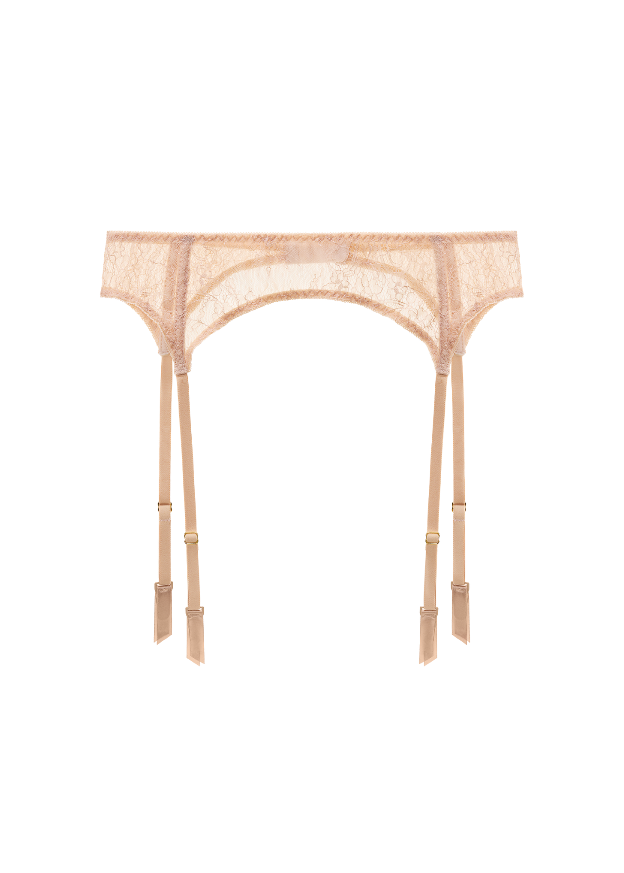 Pas do pończoch Solea Migdałowy