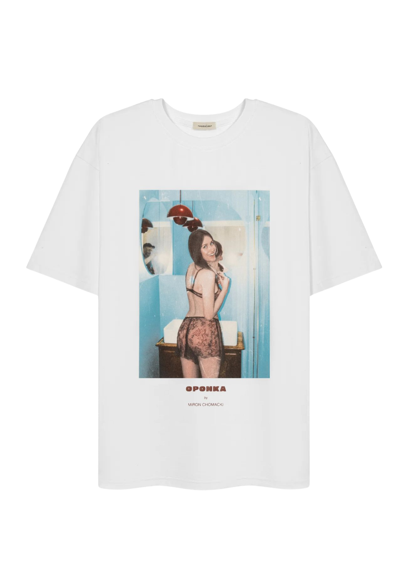 T-shirt Cisza Print Bath