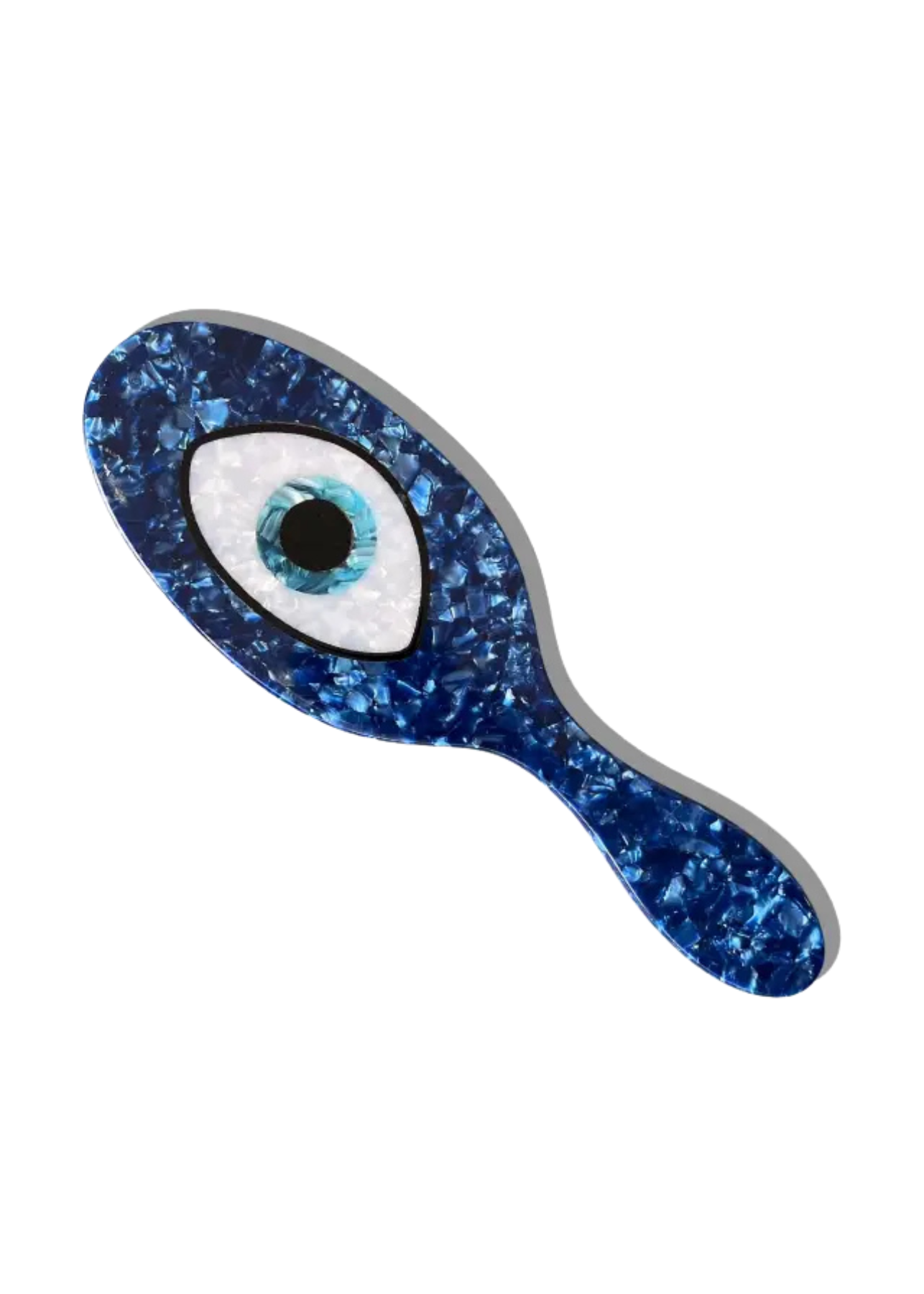 Solar Eclipse Szczotka Hand-Painted Evil Eye