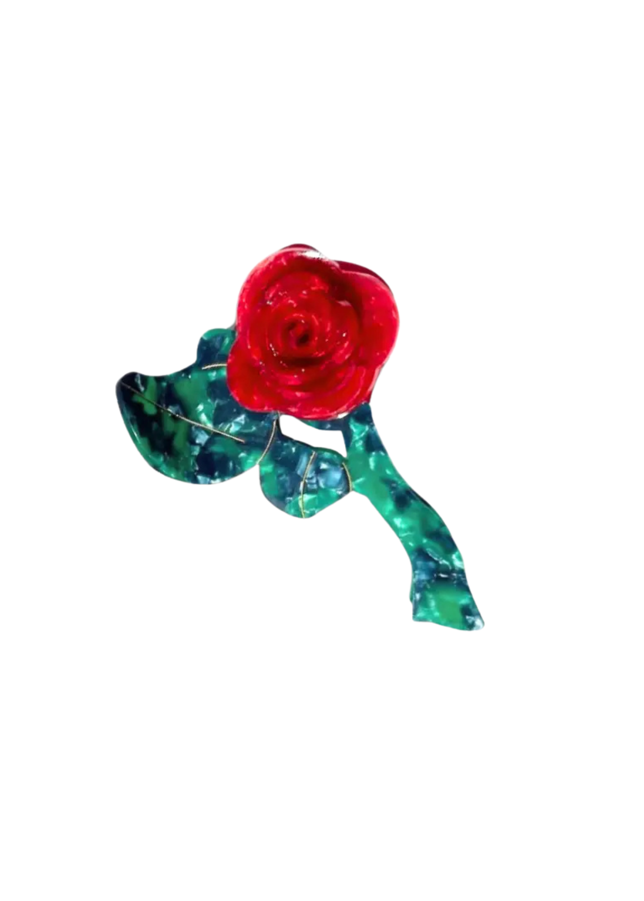 Solar Eclipse Klamra Handmade Origami Rose