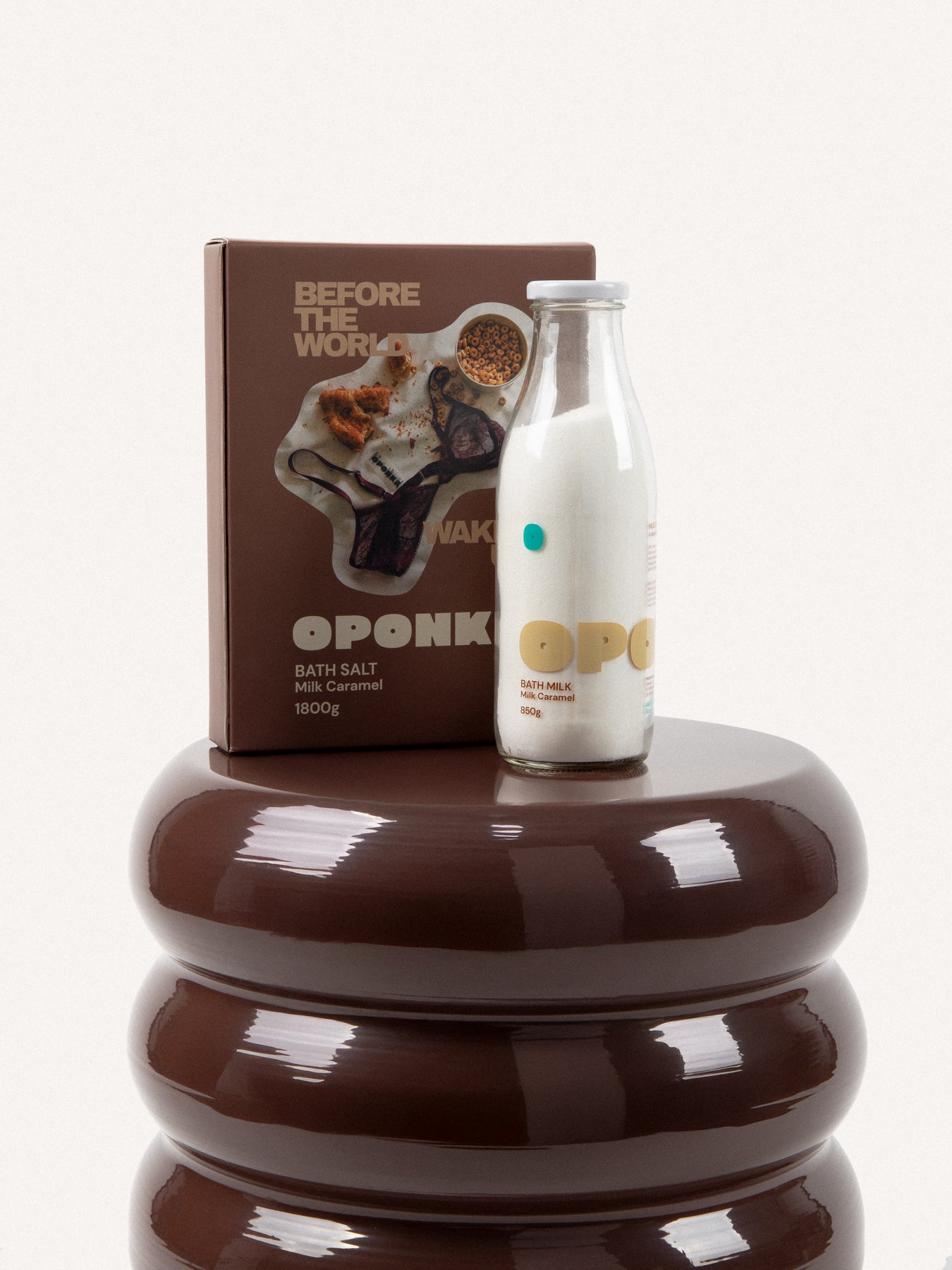 Sól do kąpieli o zapachu Mleczny Karmel 1,8 kg