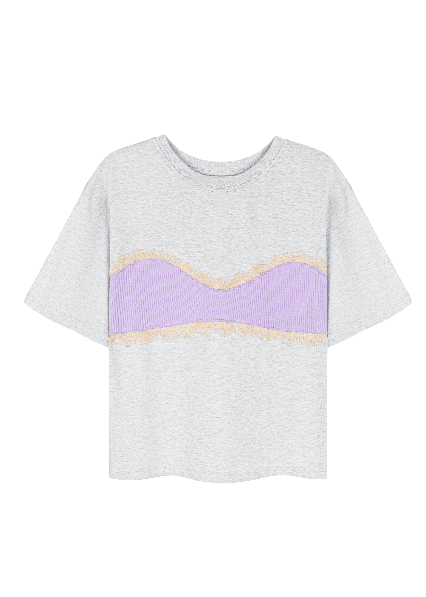 T-shirt Rytm Szary