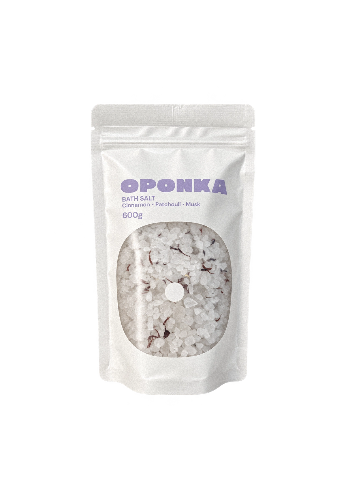 Sól do kąpieli o zapachu Cynamonu, Paczuli, Piżma